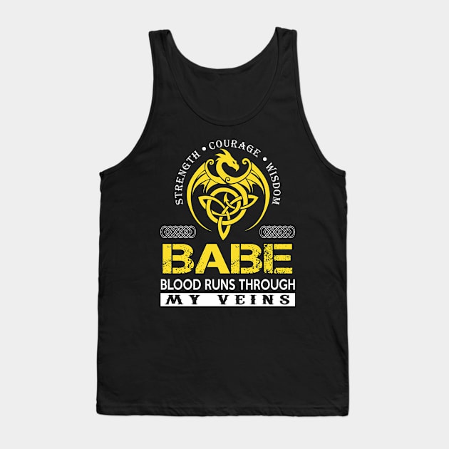 BABE Tank Top by isaiaserwin